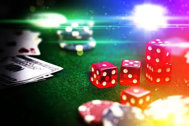 Get Money interface with neon cards and responsible gaming reminders